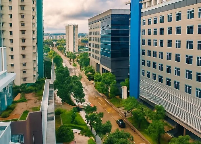 Modern 1br Corner Unit, Pool & Gym Overlooking Skyline - It Park Appartamento Cebu