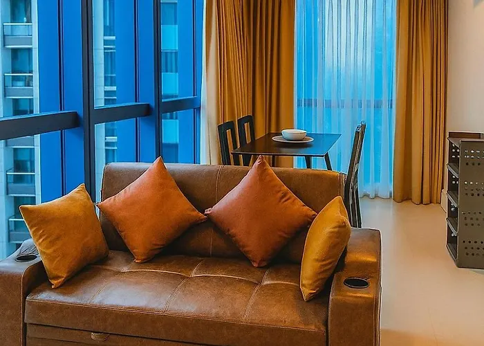 Modern 1br Corner Unit, Pool & Gym Overlooking Skyline - It Park Cebu